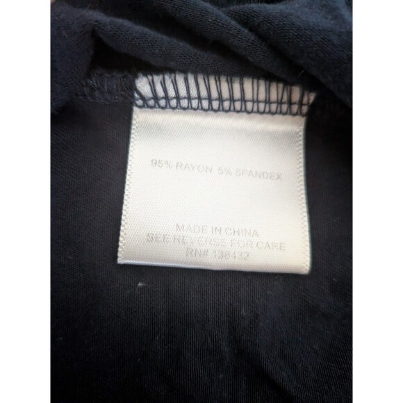 Modcloth Midi Dress Small Lively Dialogue Short Sleeve V-Neck Stretch Jersey - Picture 12 of 12